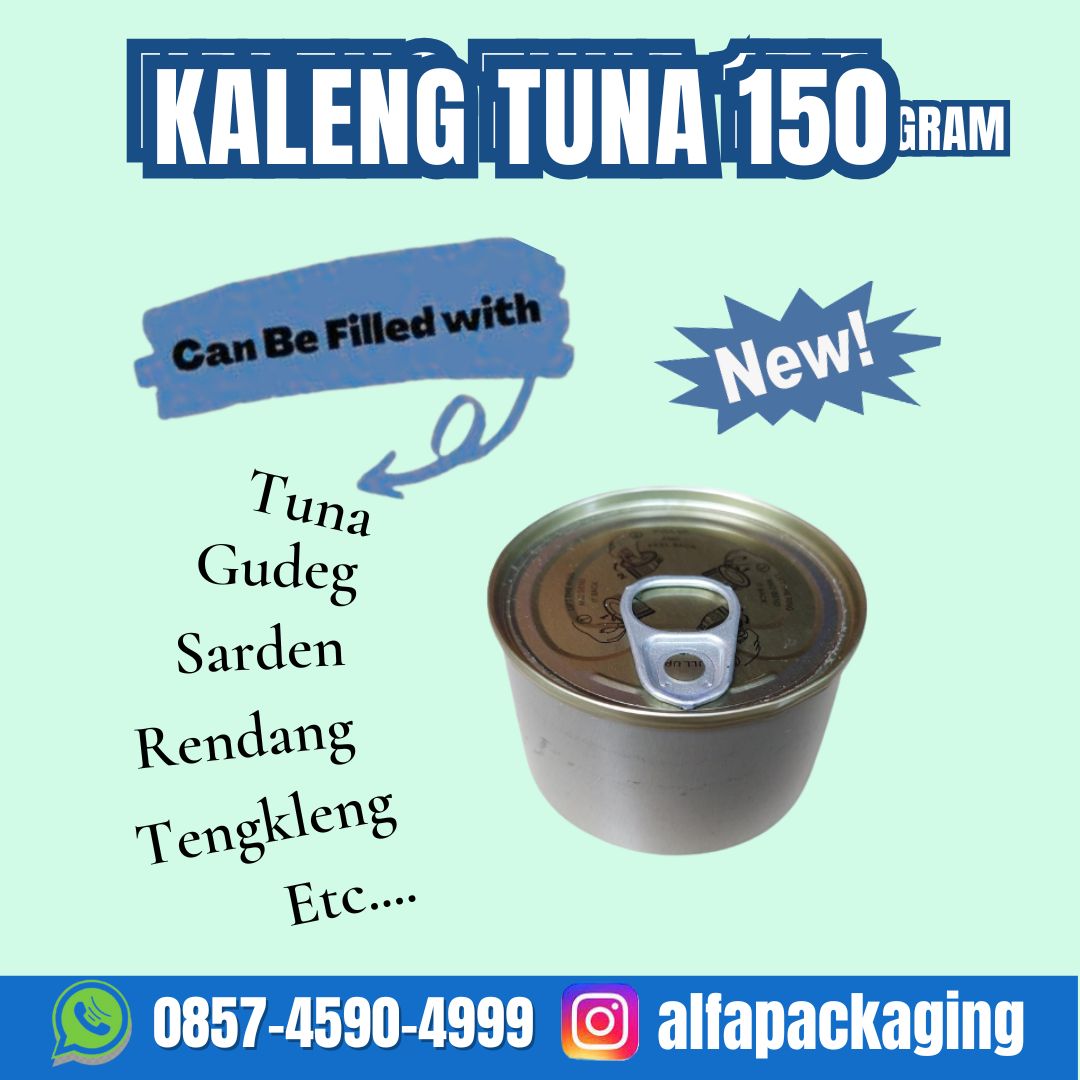 Kaleng Tuna 155gr-Kaleng Sarden