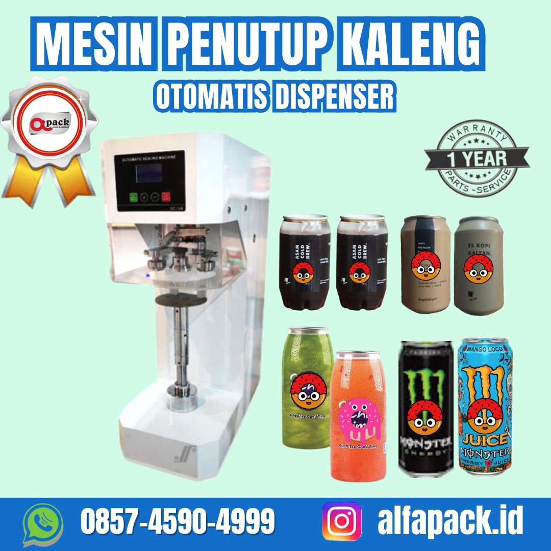 Mesin Penutup kaleng Otomatis