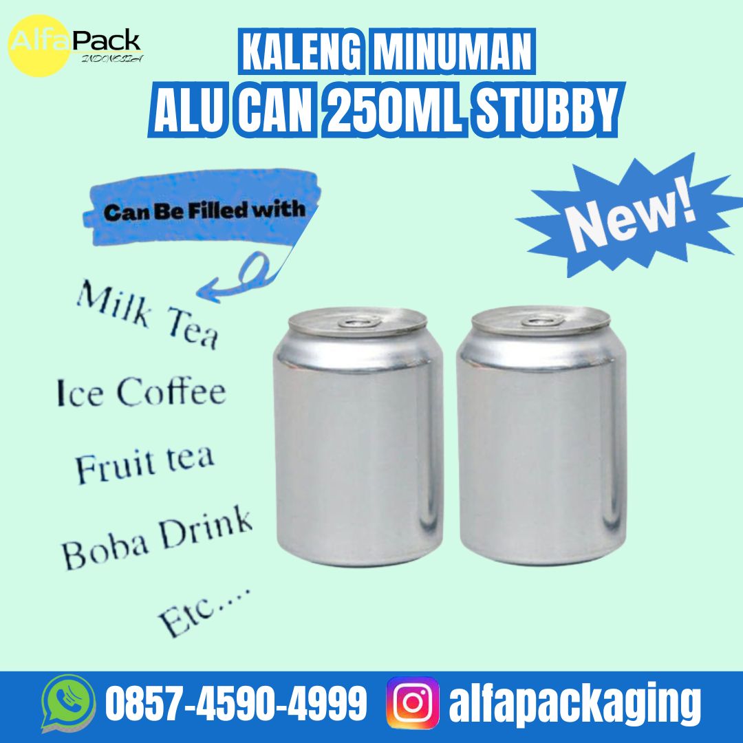 ALU CAN 250ML STUBBY