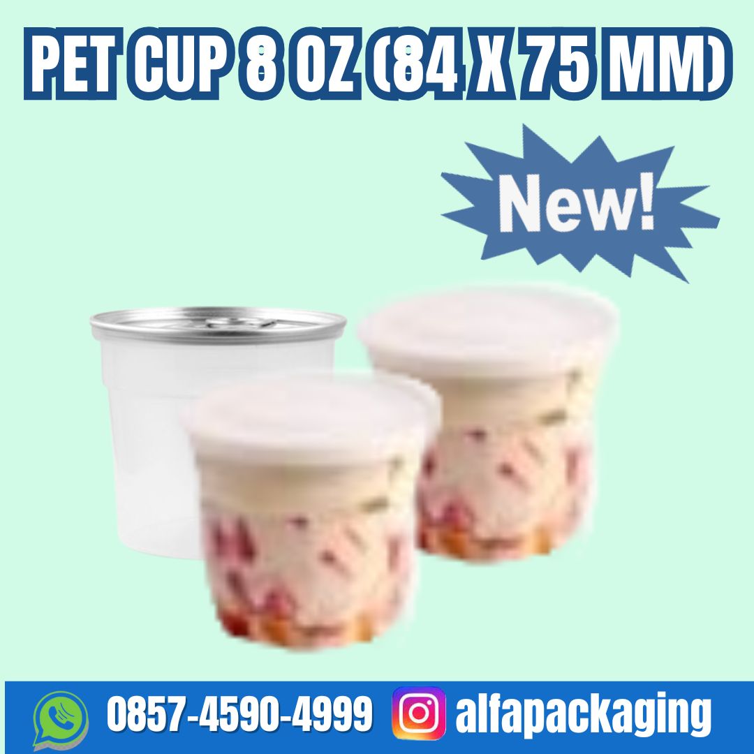 pet cup 8 Oz